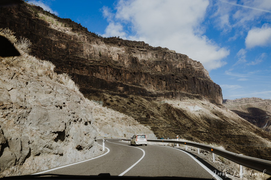 mountain roads in Gran Canaria