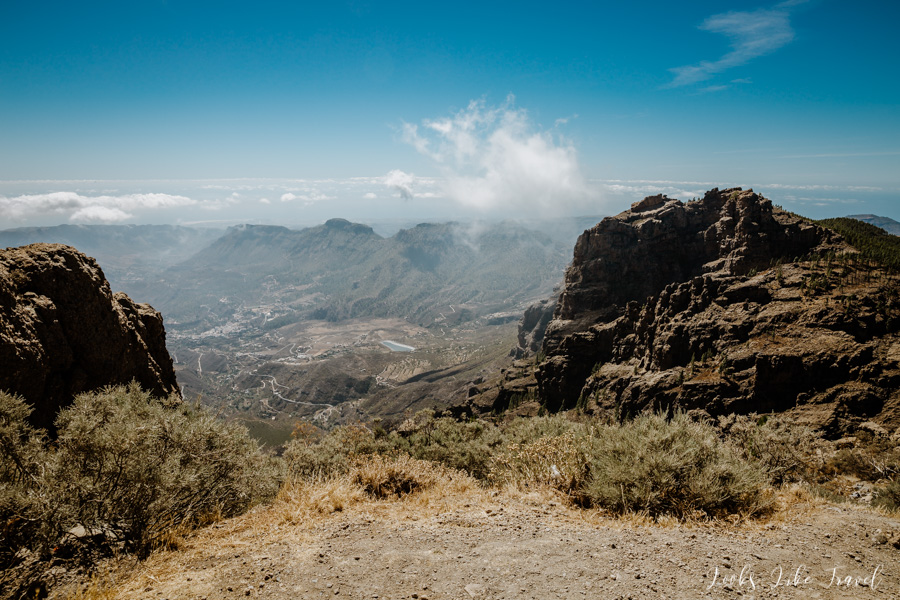 niezwykła formacja chmur - Gran Canaria
