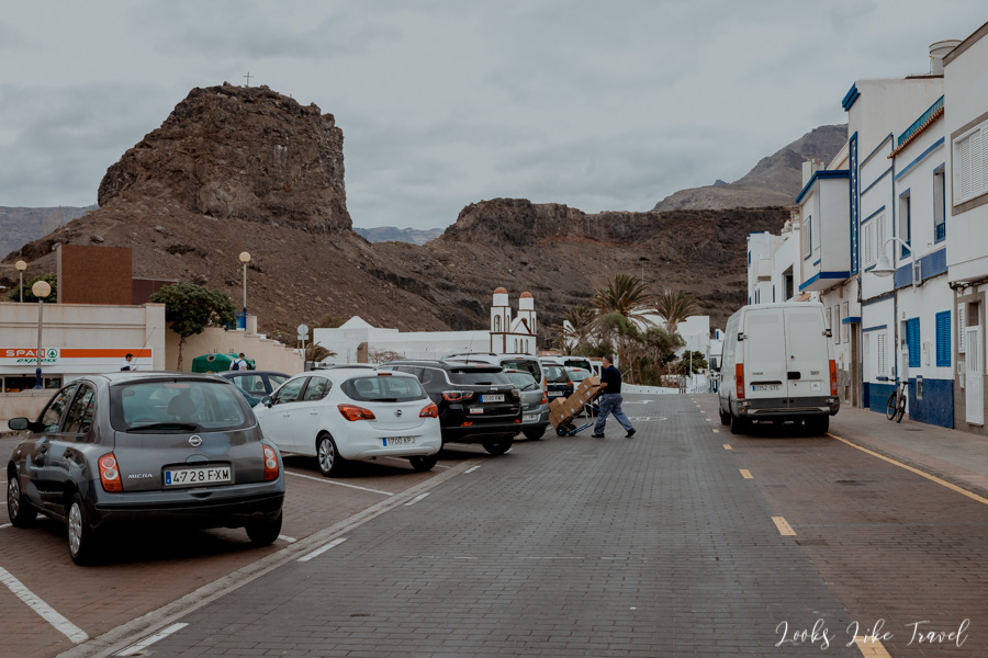 Puerto de Las Nieves- where to park