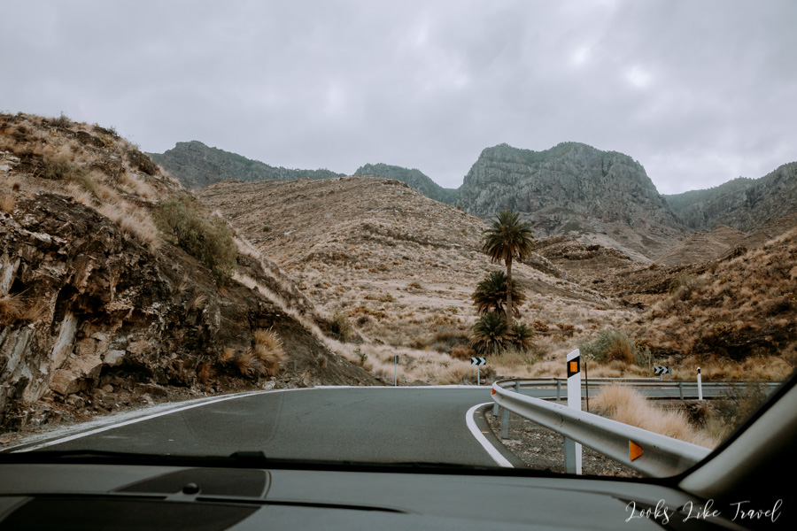 Gran Canaria, widoki z auta