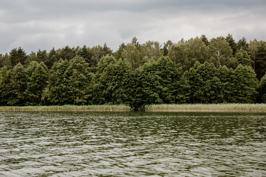 beautiful lakes near Olsztyn