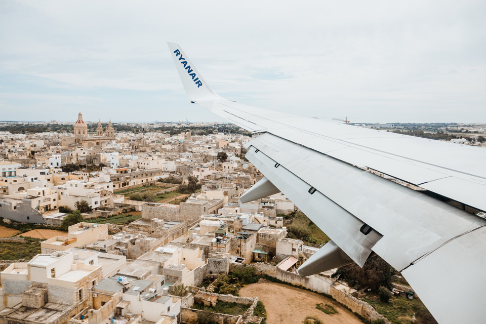 Malta- views from plane