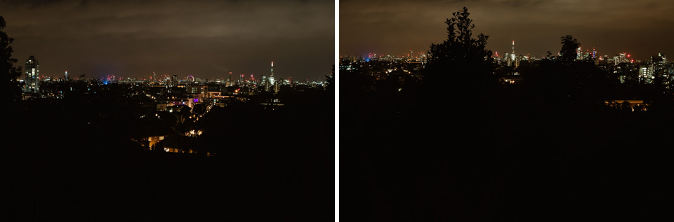 London, panorama of the city