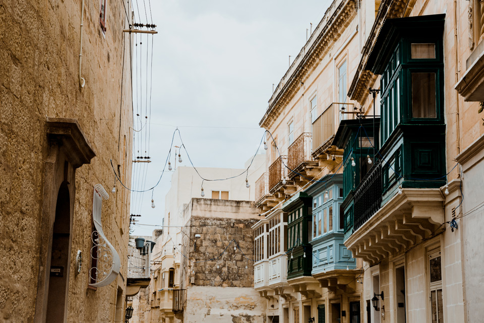 Malta, Rabat, uliczki
