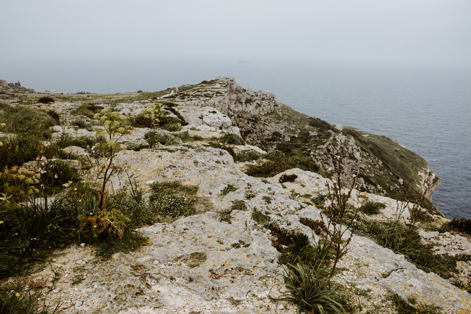 Malta, Dingli Cliffs, punkt widokowy