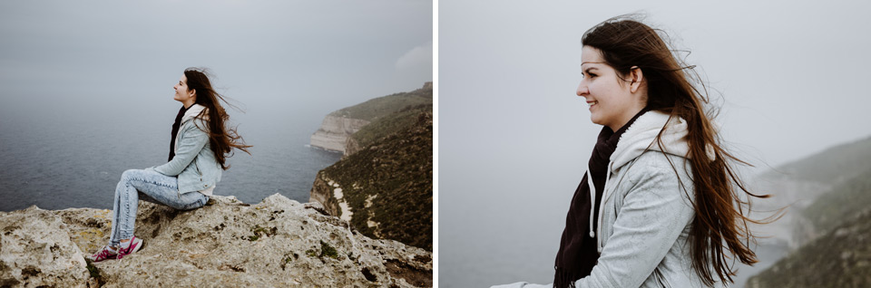 Malta, Dingli Cliffs, punkt widokowy