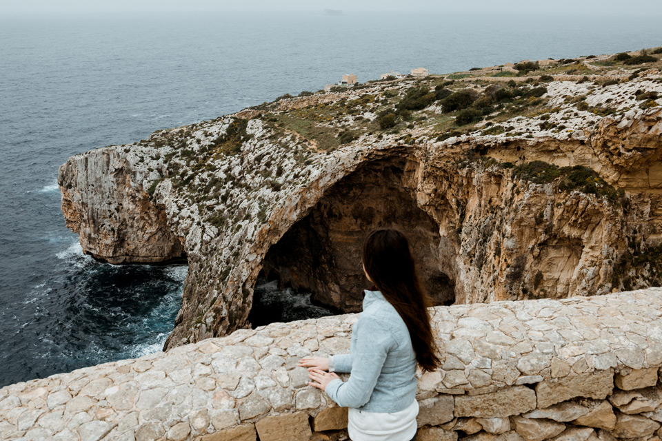 Malta, Blue Grotto- punkt widokowy