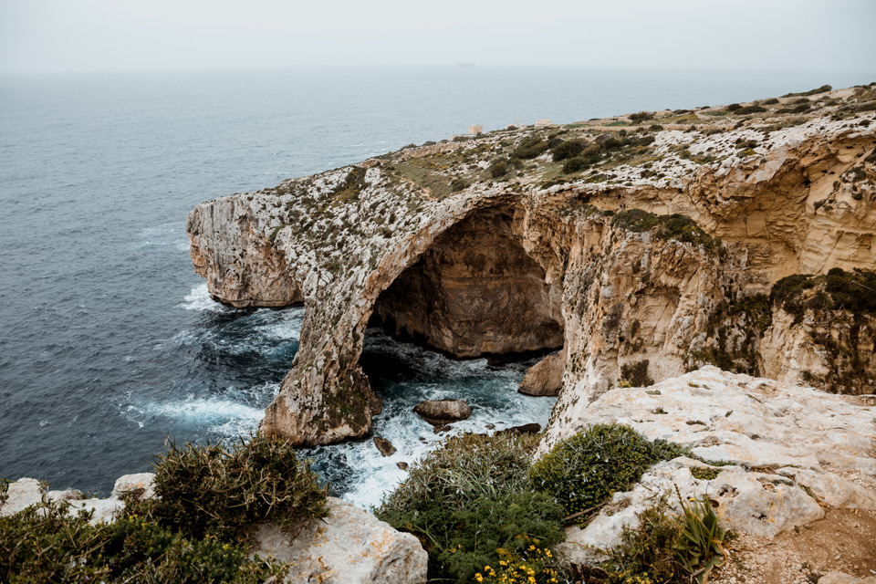 Malta, Blue Grotto- view point