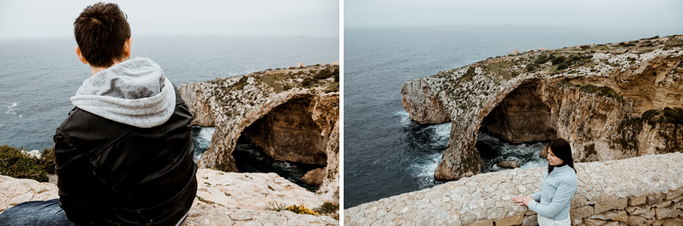 Malta, Blue Grotto- view point