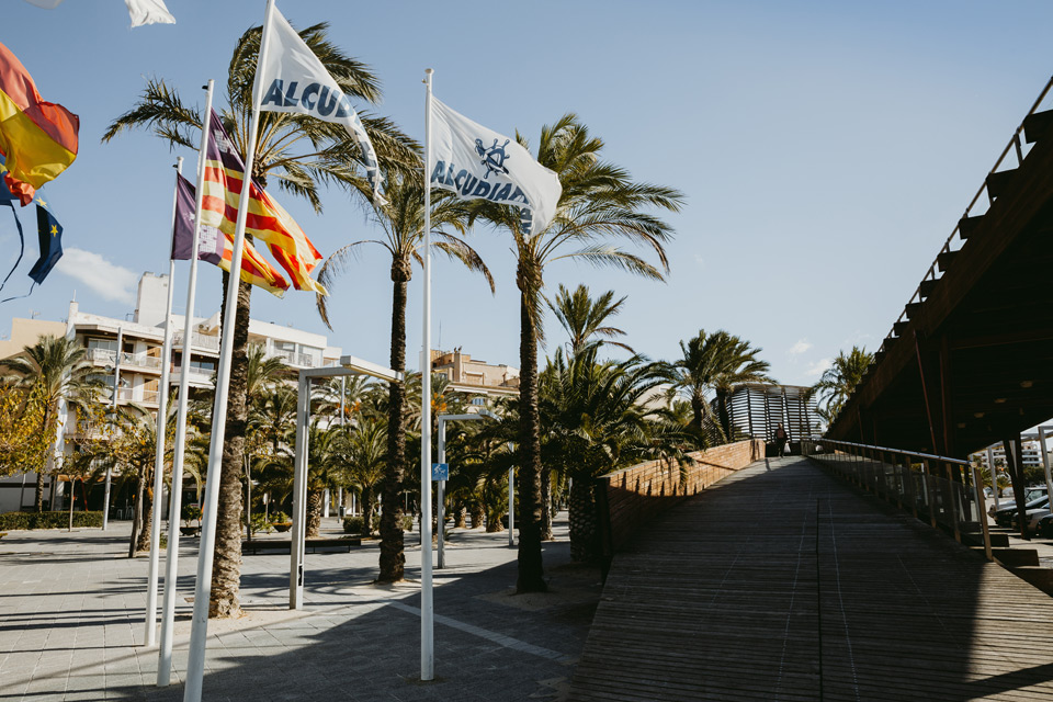 Mallorca, Port de Alcudia, bridge