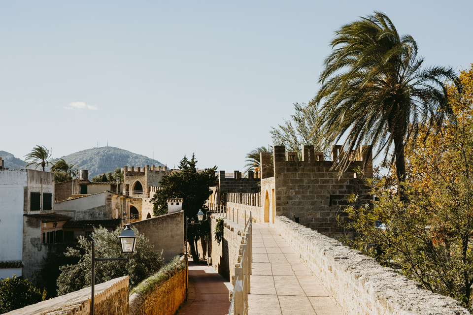 Mallorca, Alcudia, defensive walls