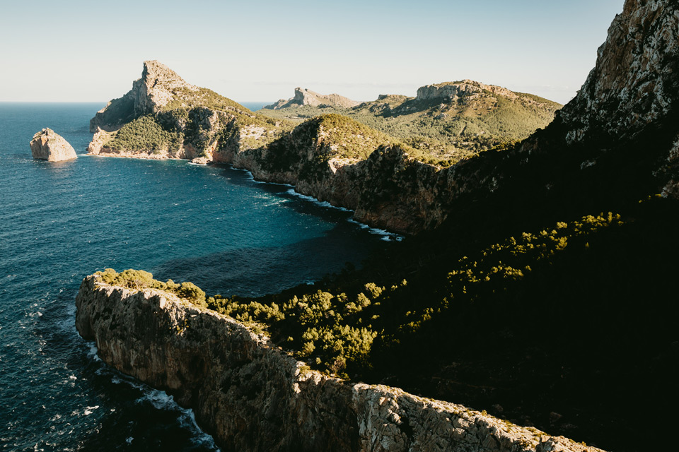 Majorka, Cap de Formentor, Mirador Es Colomer