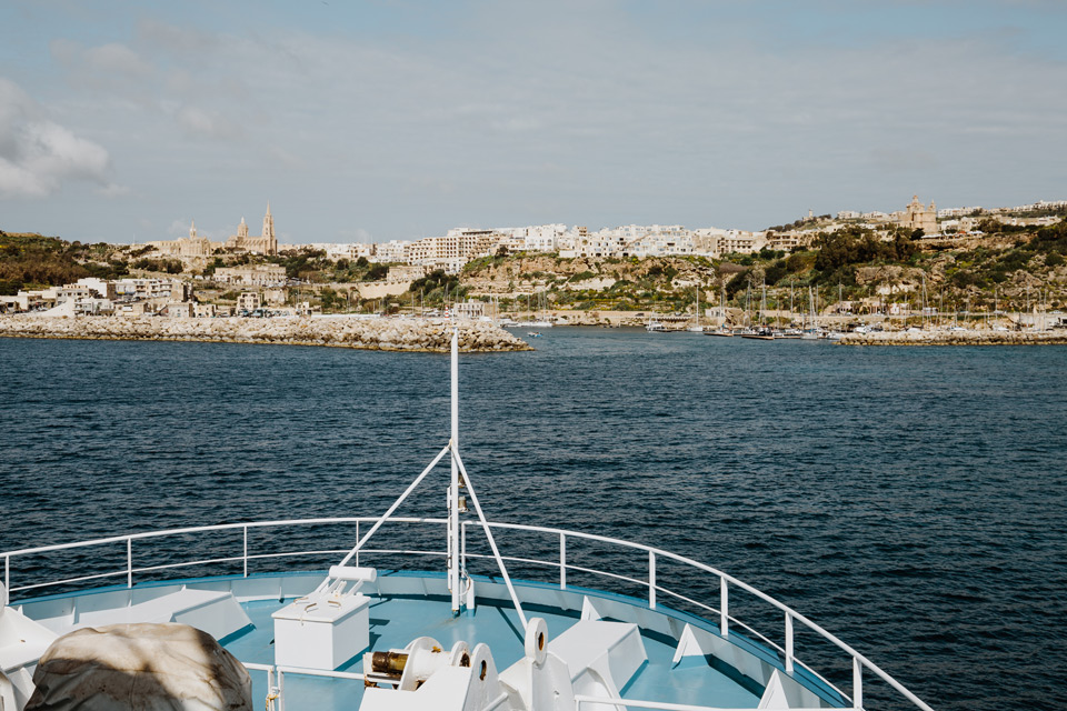 Malta, ferry to Gozo