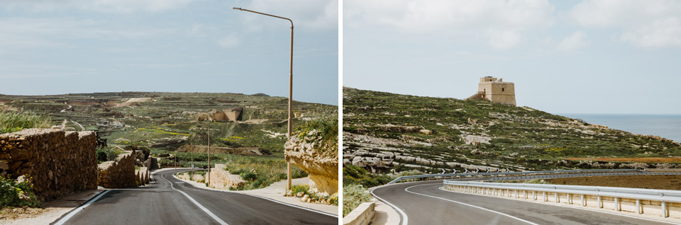 Gozo, road to Azure Window