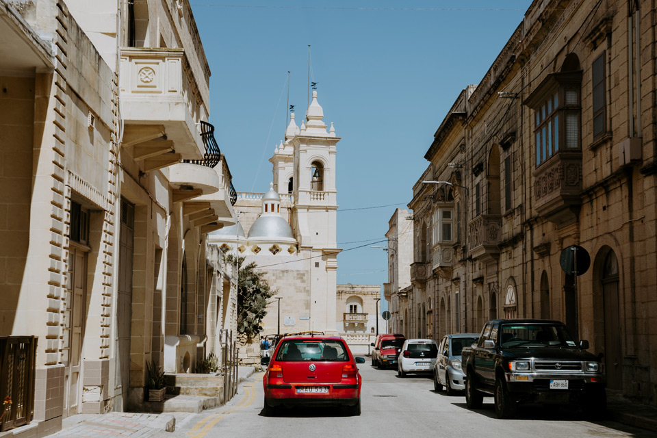 Gozo, church in Gharb