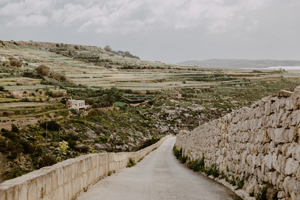 Gozo, road to Mġarr ix-Xini