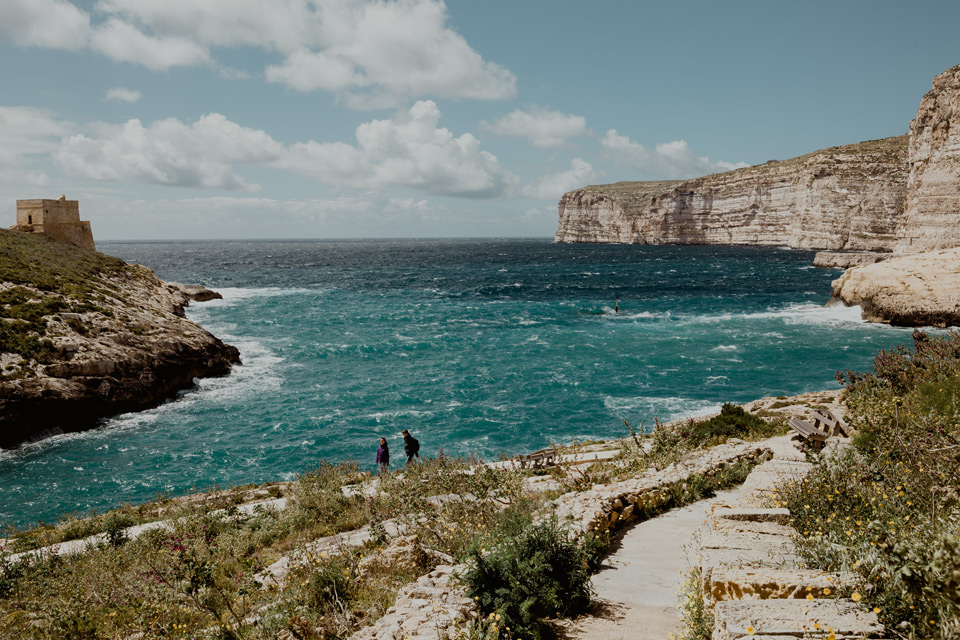 Gozo, zatoka Xlendi