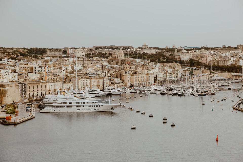 Malta, Valletta, Barrakka Gardens