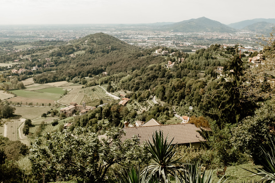 Bergamo, the hill of San Vigilio